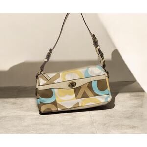 Y2K XOXO Mini Shoulder Purse Bagette Retro Clueless Movie Cher Horowitz Logo